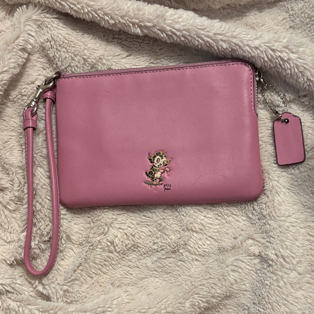 Coach x Baseman wristlet wallet